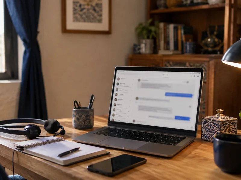 The workspace where customer support is answered
